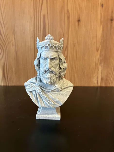 Tượng bán thân Charlemagne (Carolus Magnus) - Image 2