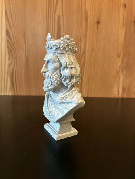 Tượng bán thân Charlemagne (Carolus Magnus) - Image 3