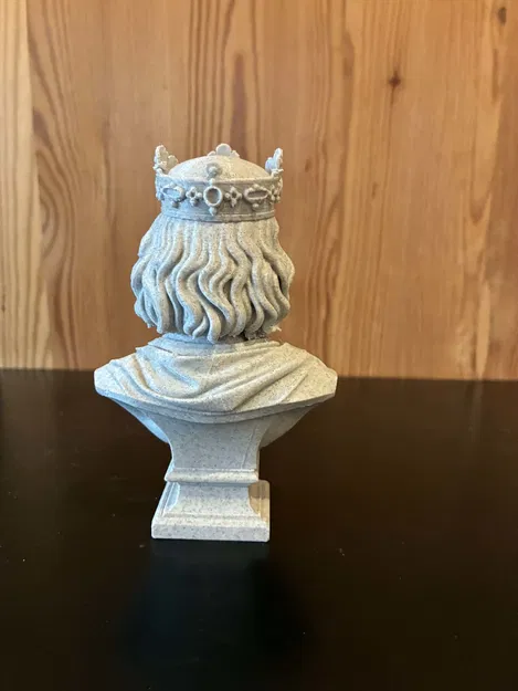 Tượng bán thân Charlemagne (Carolus Magnus) - Image 4