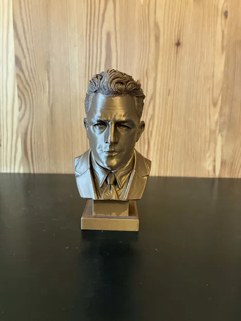 Albert Camus – Tượng bán thân in 3D - Image 3