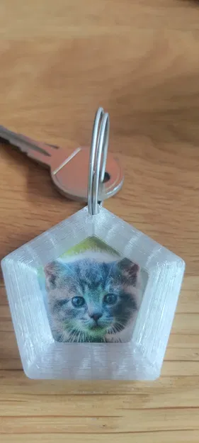 Móc khóa khung ảnh - Móc khóa đa năng tiện lợi - Image 1