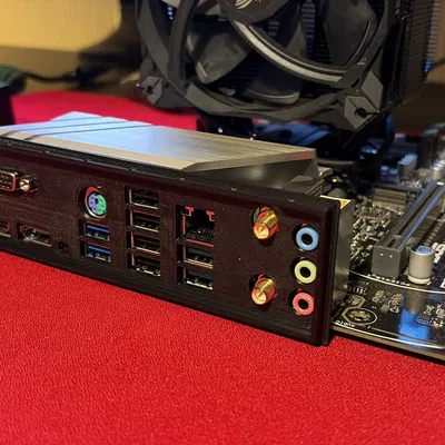 IO Shield tự in cho Asus B650M-A Wifi - Giải pháp thay thế hoàn hảo