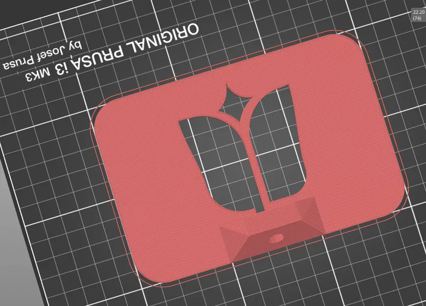 Biển báo hình hoa tulip trang trí và bảo vệ luống hoa - Image 1