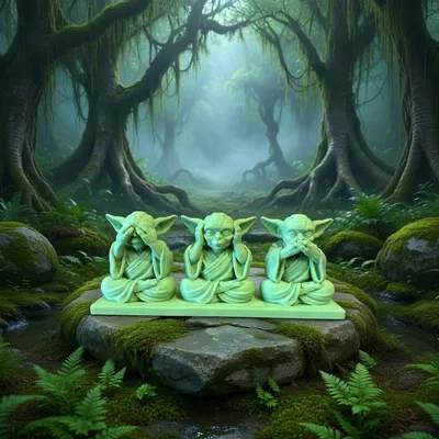 Three Wise Yodas: Bộ ba Yoda thông thái