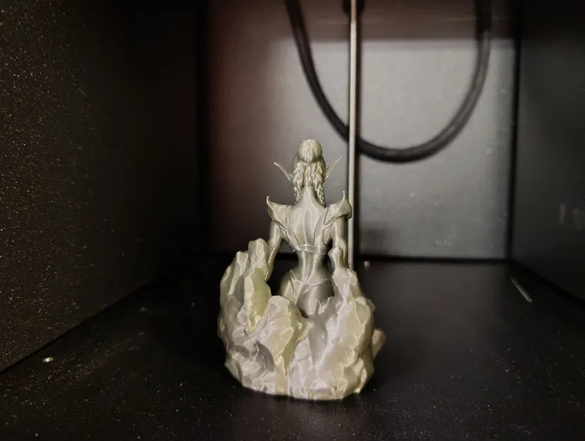 Tượng Elf Hộ Vệ Đá - Mô hình Fantasy - Image 4