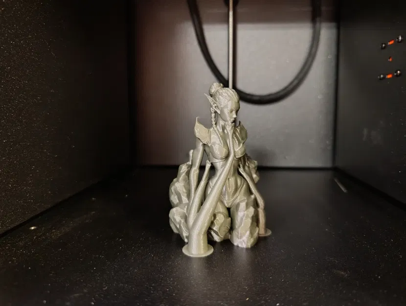 Tượng Elf Hộ Vệ Đá - Mô hình Fantasy - Image 5