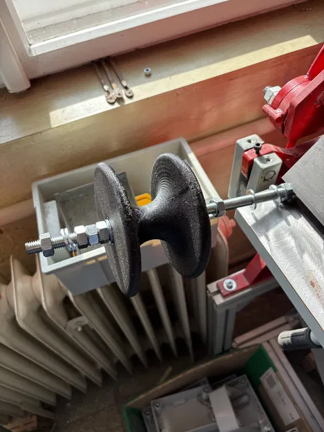 Bánh xe ròng rọc (Pulley) 3D cho vòng bi 28mm bền bỉ - Image 2