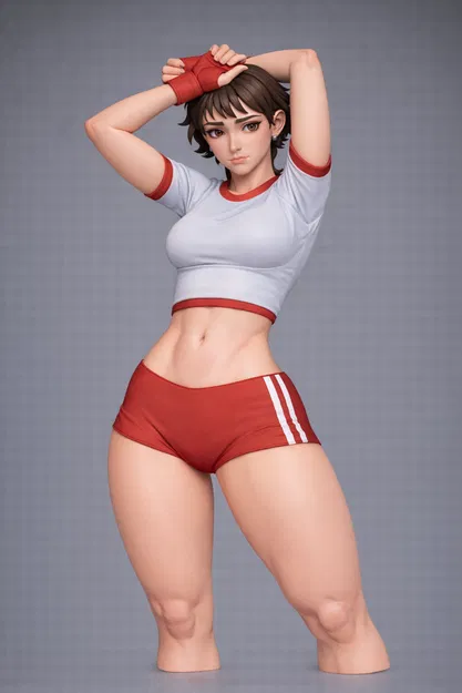 SAKURA KASUGANO (TRANG PHỤC TẬP GYM) - STREET FIGHTER - Image 1