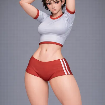 SAKURA KASUGANO (TRANG PHỤC TẬP GYM) - STREET FIGHTER