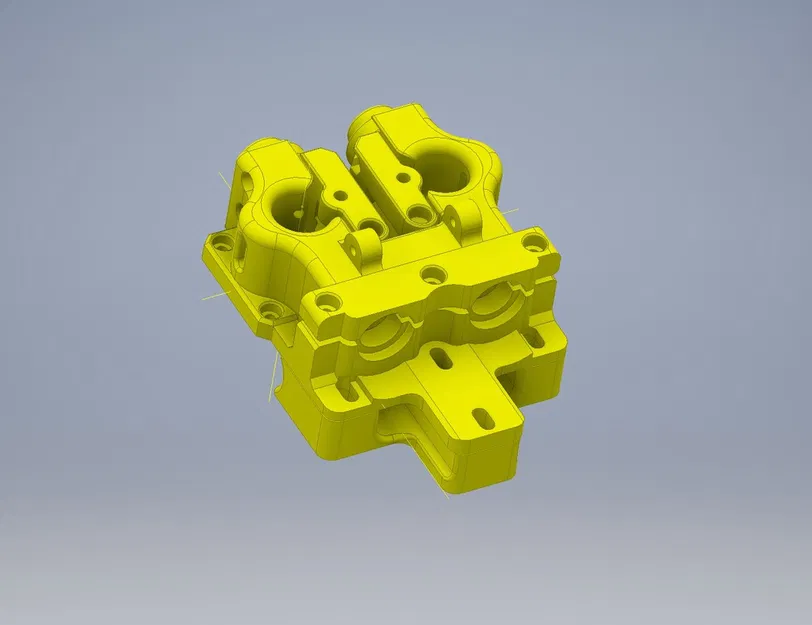 Bộ khung đầu phun kép (Dual Extruder) cho máy in Prusa i3 - Image 2