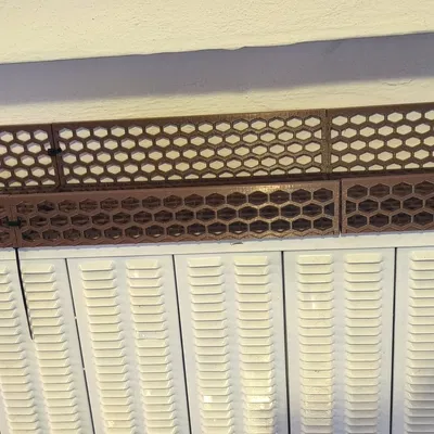 Vỉ đặt lò sưởi để làm khô bánh mì và vỏ trái cây