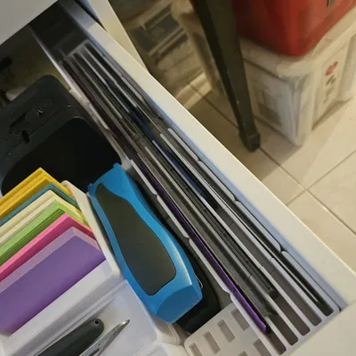 Khay giữ thước kẻ chuẩn Gridfinity - Gọn gàng ngăn nắp cho bàn làm việc