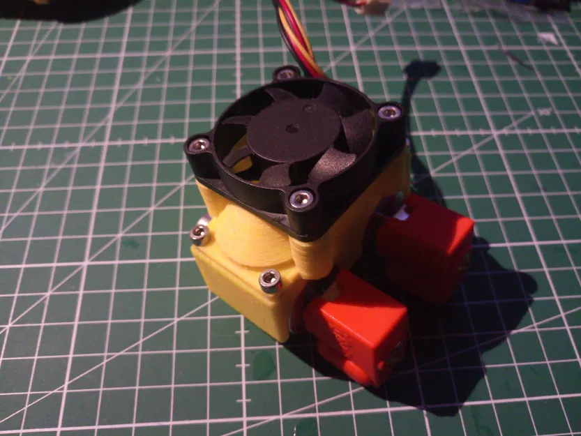 Ngàm chuyển đổi quạt 40mm cho cụm đầu in đôi E3D V6 - Image 3