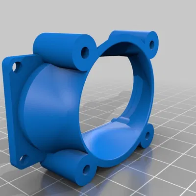 Ngàm chuyển đổi quạt 40mm cho cụm đầu in đôi E3D V6