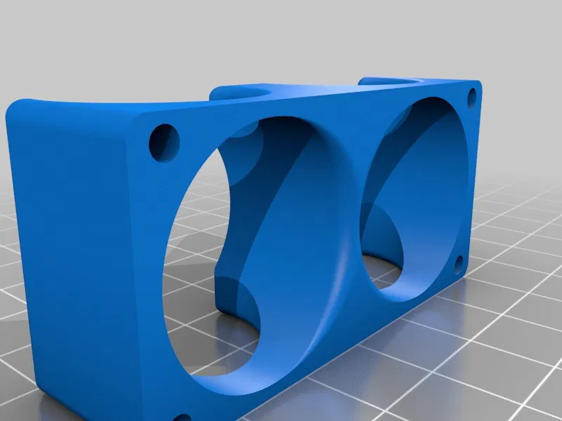 Ngàm chuyển đổi quạt 40mm cho cụm đầu in đôi E3D V6 - Image 5