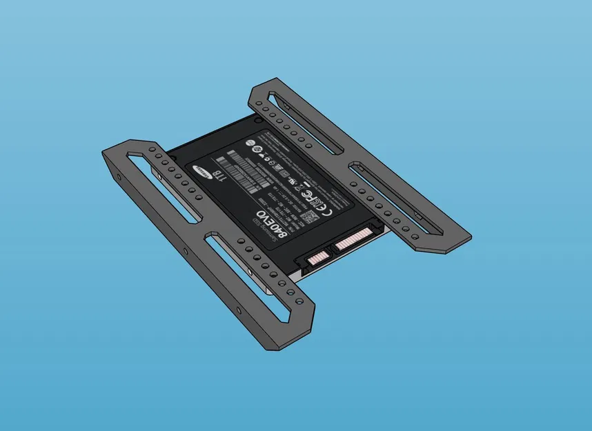 Khung gắn SSD (chuyển đổi từ 2,5" sang 3,5") - Image 3