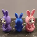 Mô hình chú thỏ mặc áo Hoodie (Bunny with hoodie) dễ thương - Thumbnail 2
