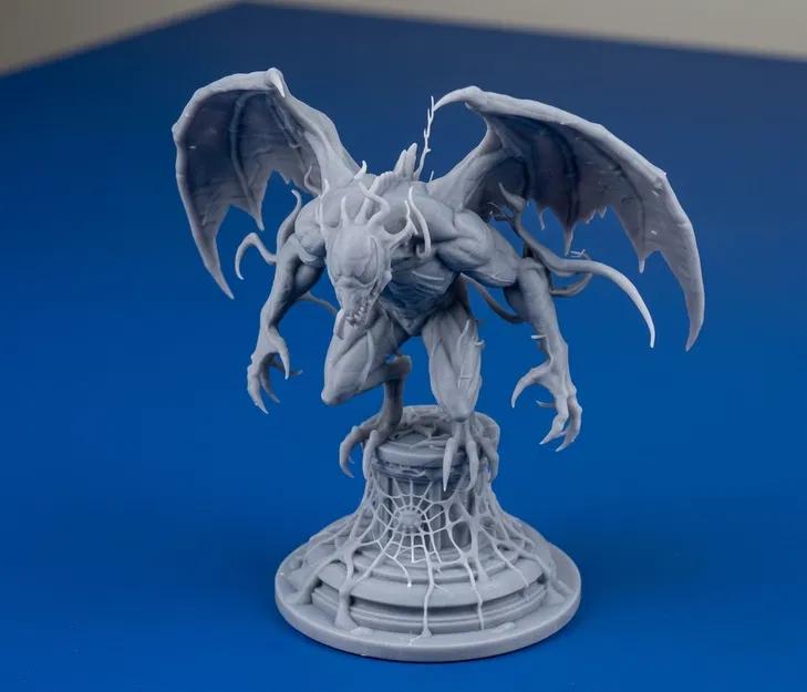 Sinh Vật Cánh Đen – Mô hình fantasy in nhựa SLA - Image 2