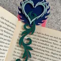 Bookmark Trái Tim Rồng / Dragon Heart Bookmark - KHÔNG CẦN AMS - Thumbnail 2
