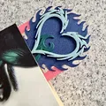 Bookmark Trái Tim Rồng / Dragon Heart Bookmark - KHÔNG CẦN AMS - Thumbnail 3
