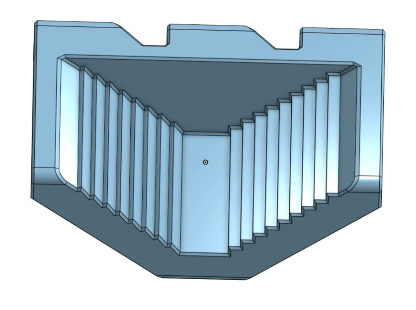 Phụ kiện kẹp cành đậu cho lồng chim 3D (Bird cage stick holder) - Image 1