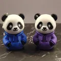 Mô hình Gấu trúc Panda mặc áo Hoodie xinh xắn - Thumbnail 1