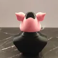 Mô hình tượng heo diện Tuxedo (Pig Bust) trang trí độc đáo - Thumbnail 3
