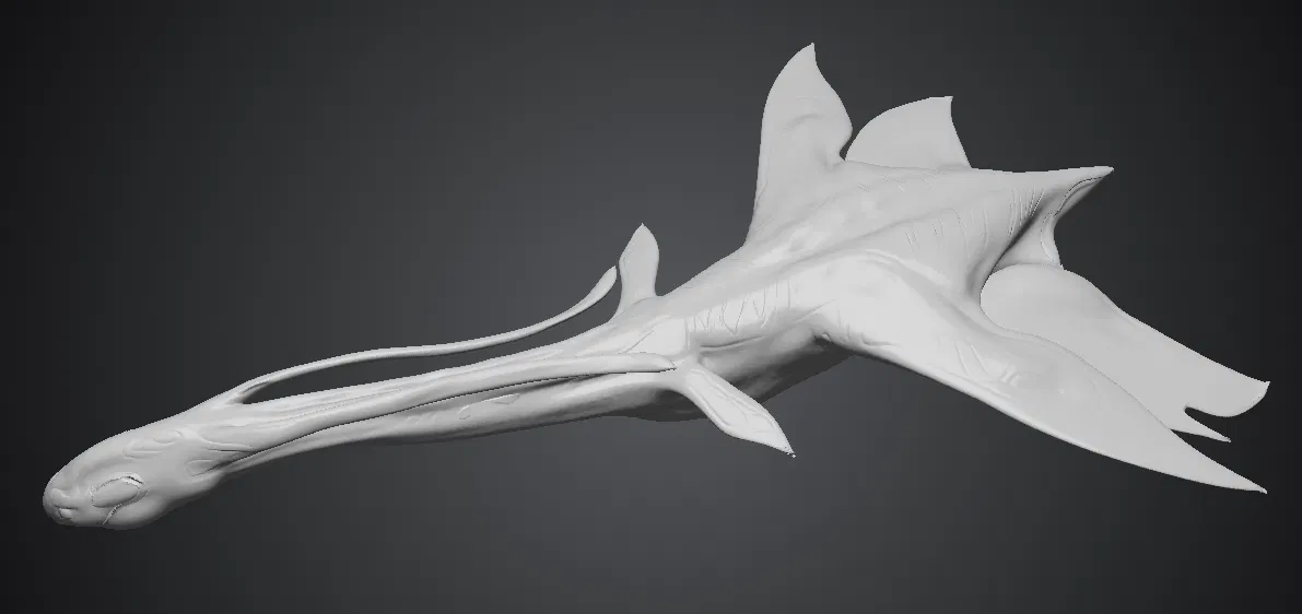 Mô hình 3D Ilu từ Avatar The Way of Water cực chất - Image 1