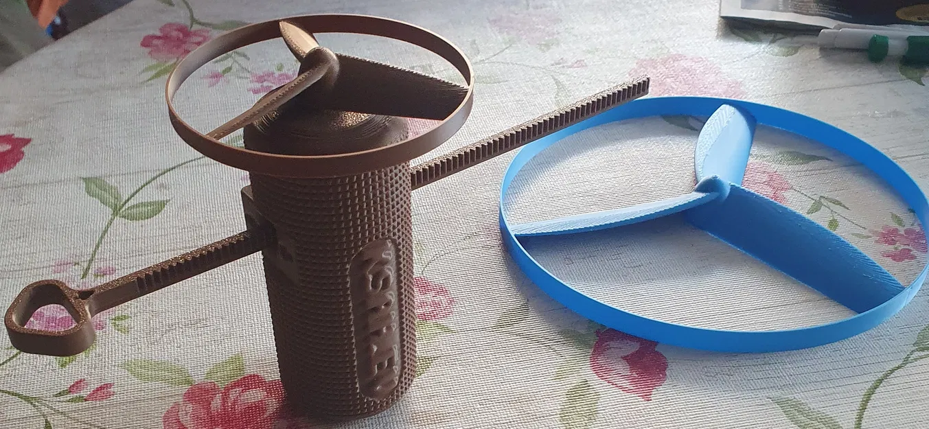 Cánh quạt kèm bộ bánh răng (Propeller with Gear) - Image 1