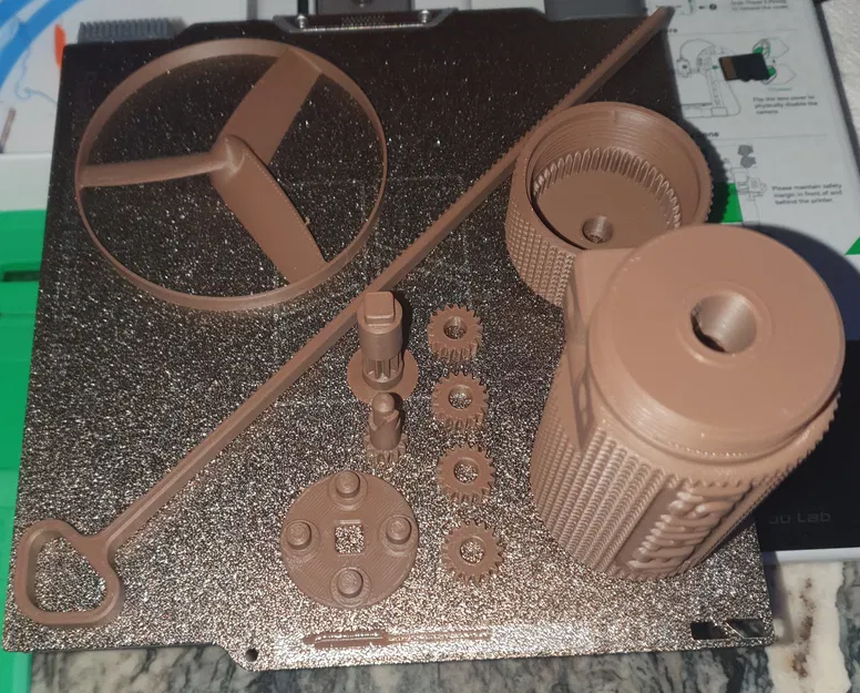 Cánh quạt kèm bộ bánh răng (Propeller with Gear) - Image 2