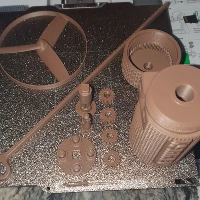 Cánh quạt kèm bộ bánh răng (Propeller with Gear)