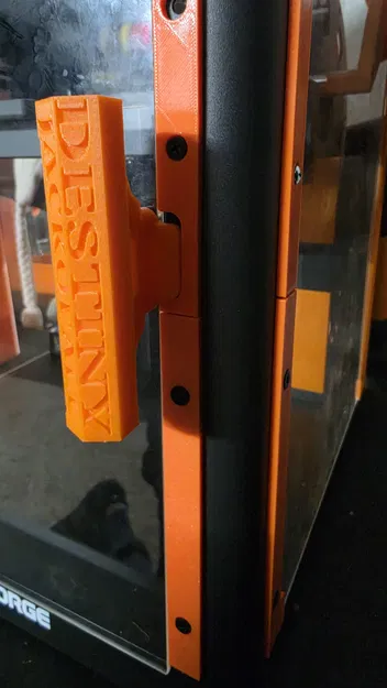 Tay nắm cửa máy in 3D AD5M/AD5X: Thiết kế lớn hơn, tiện dụng hơn - Image 2