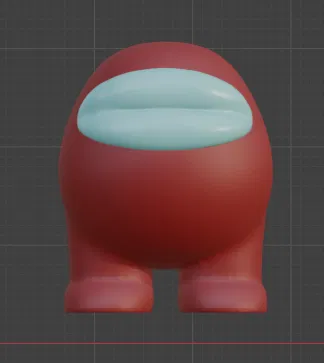 Mô hình Among Us môi quyến rũ (Amogus Big Lips) cực hài hước - Image 5