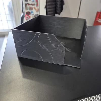 Giá đựng khăn giấy thiết kế hình tròn hình học