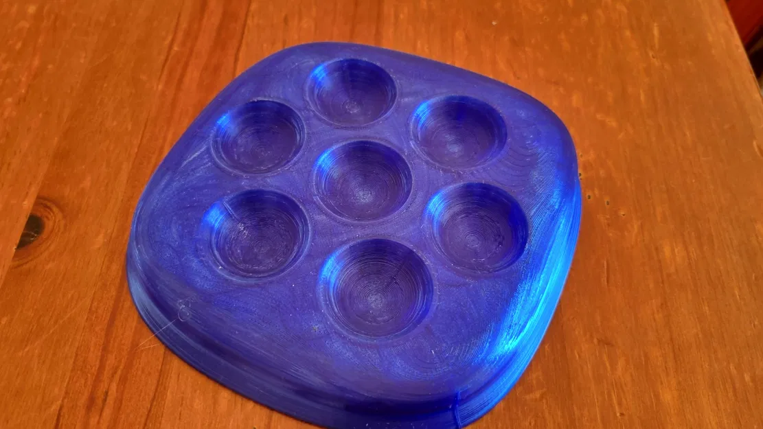 Đế trưng bày hình chiếc gối cho 7 viên ngọc rồng - Image 1