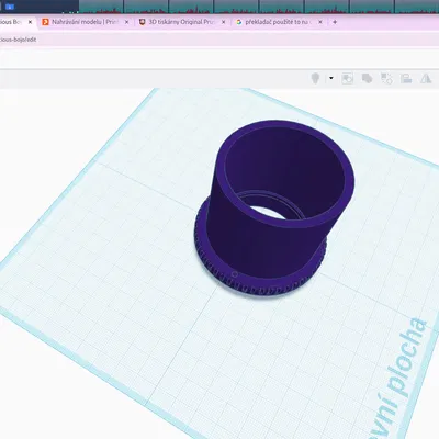 Ngàm chuyển đổi ống kính Canon EF in 3D tiện lợi