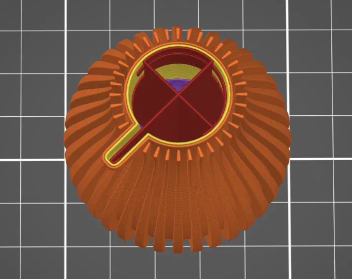 Chú gà Phục sinh, thiết kế dạng gân - Image 4