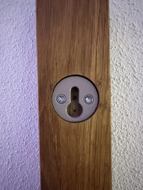 Móc treo âm tường kiểu lỗ khóa thông minh (Keyhole Hanger) - Image 1