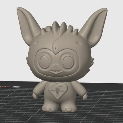 Mô hình Labubu Heart in 3D: Tự tay chèn Logo độc đáo