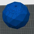 Quả cầu xoay Low Poly Fidget Ball - Đồ chơi giảm stress in 3D - Thumbnail 3