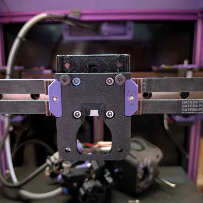 Xol Carriage cho Monolith 9mm (có thể dùng 6mm?), kẹp đai được thiết kế tối ưu hơn