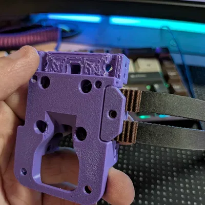 Xol Carriage cho Monolith 9mm (có thể dùng 6mm?), kẹp đai được thiết kế tối ưu hơn