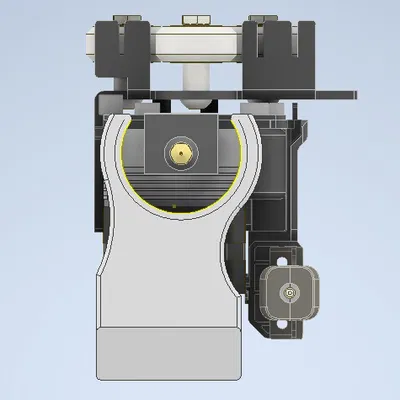 Ống dẫn gió Dual 5015 cho Sprite Extruder - Tản nhiệt tối ưu