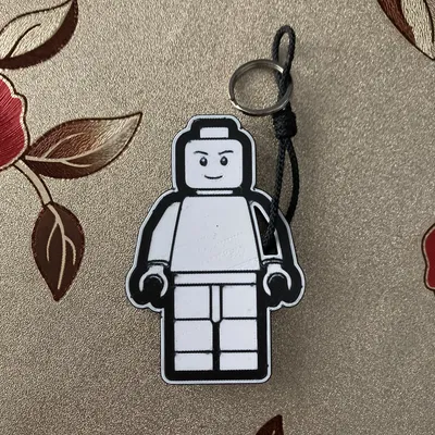 Móc khóa mô hình LEGO in 3D độc đáo