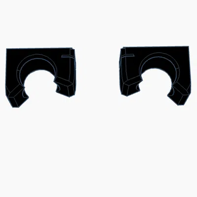 Bộ bàn tay trống (Designer Hands) dành cho mô hình Dummy 13