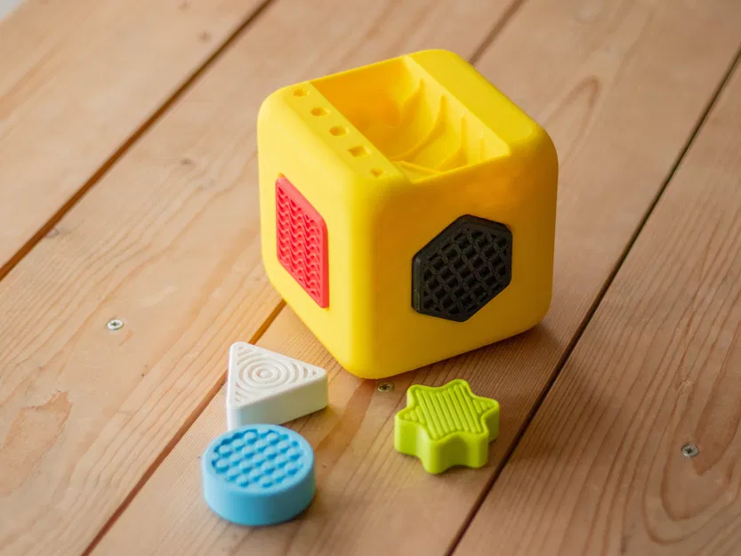 Đồ chơi hình khối cảm giác cho bé (Kids Sensory Play Shape Toy) - Image 3