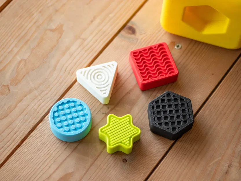 Đồ chơi hình khối cảm giác cho bé (Kids Sensory Play Shape Toy) - Image 4