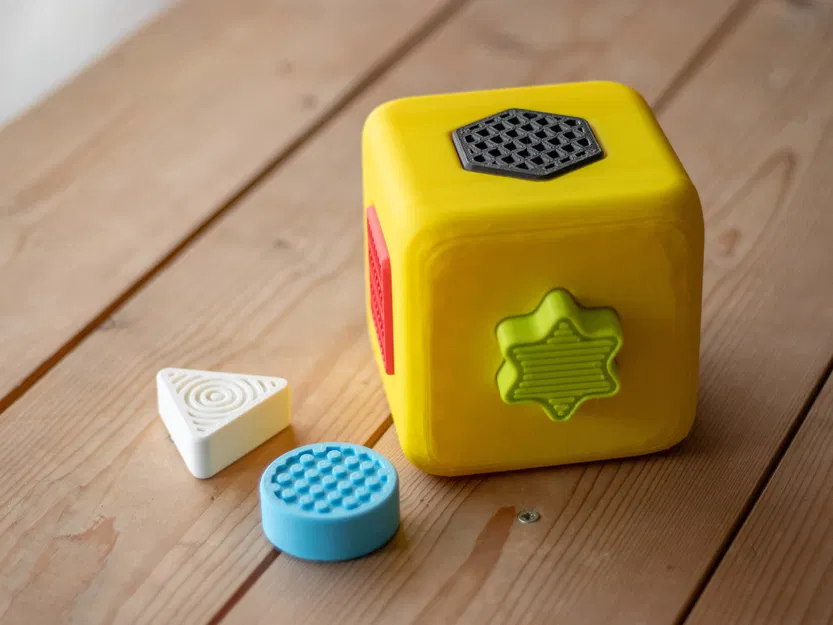 Đồ chơi hình khối cảm giác cho bé (Kids Sensory Play Shape Toy) - Image 5