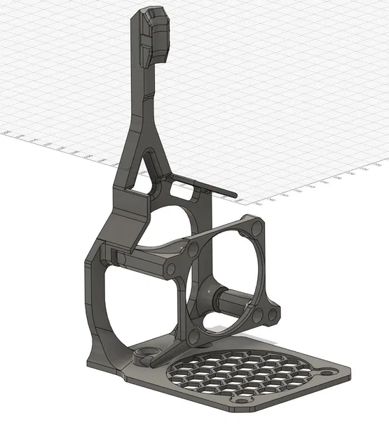 Ngàm gắn quạt cho toolboard Orbitool O2S trên RatRig V-Core 4 - Image 2