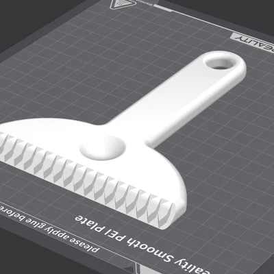 Dụng cụ nạo vét cầm tay đa năng (Škrabka) in 3D hữu ích